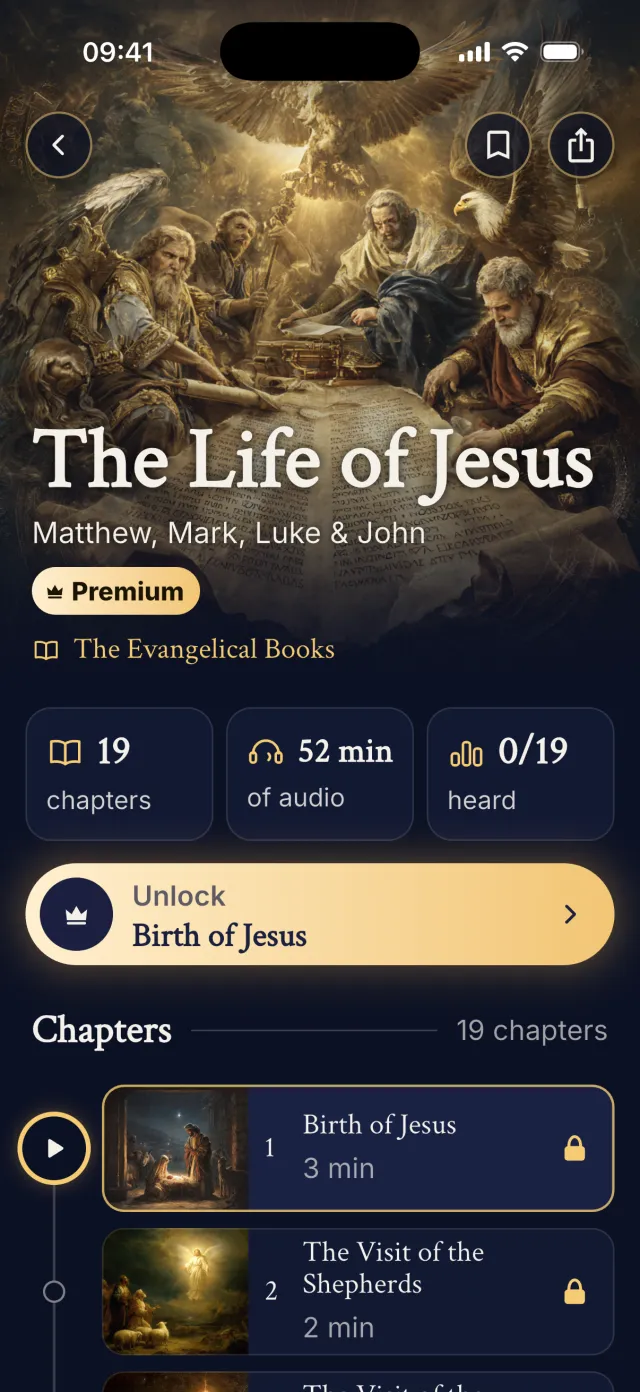 The Life of Jesus collection, with its 19 chapters