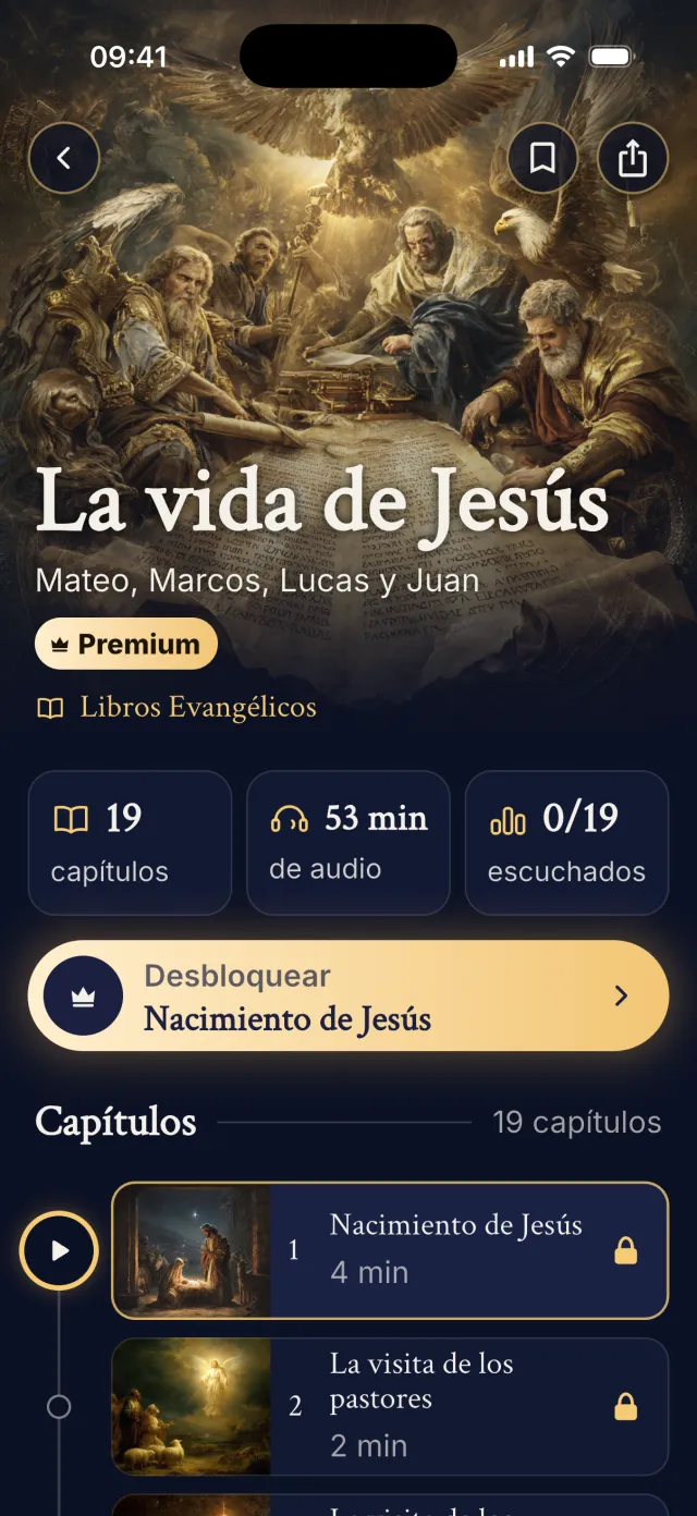 La colección La vida de Jesús, con sus 19 capítulos